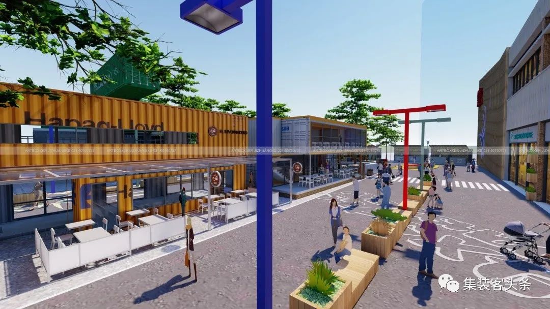 集装箱创意商业,集装箱创意艺术街区