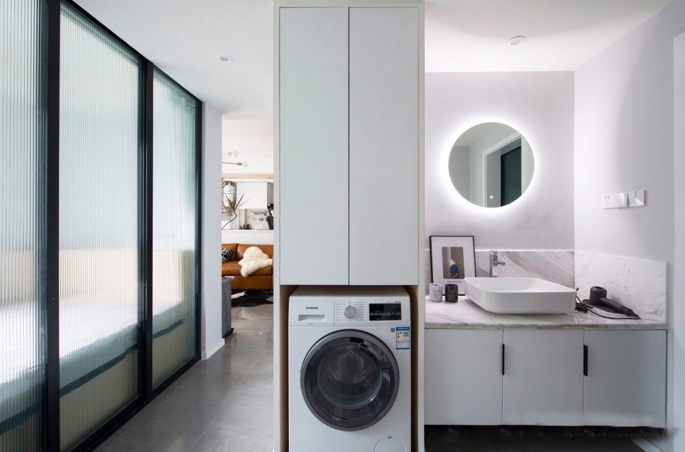 自然风开放式餐厨装修,140平客餐一体房子装修风格大全