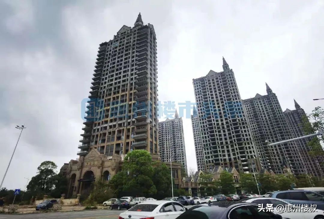 盘点惠州烂尾楼,惠州一栋看似废弃的烂尾楼
