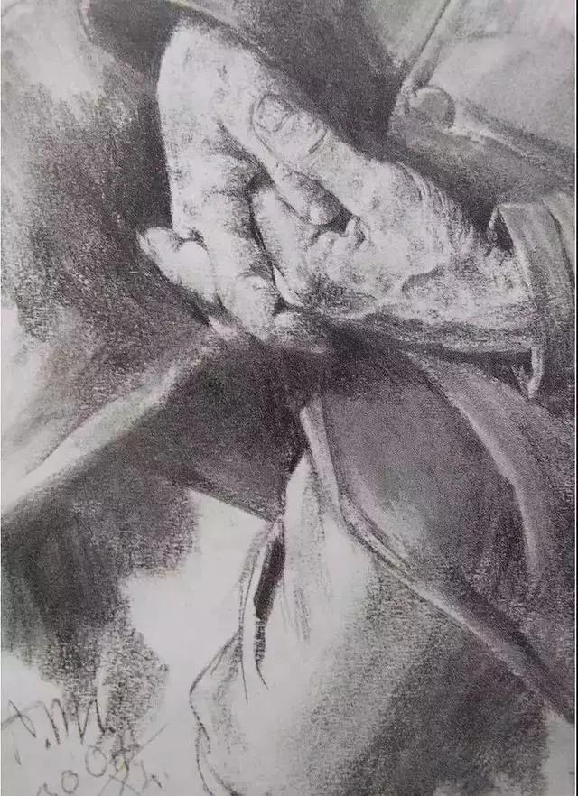 阿道夫门采尔速写作品,门采尔高清速写作品图片