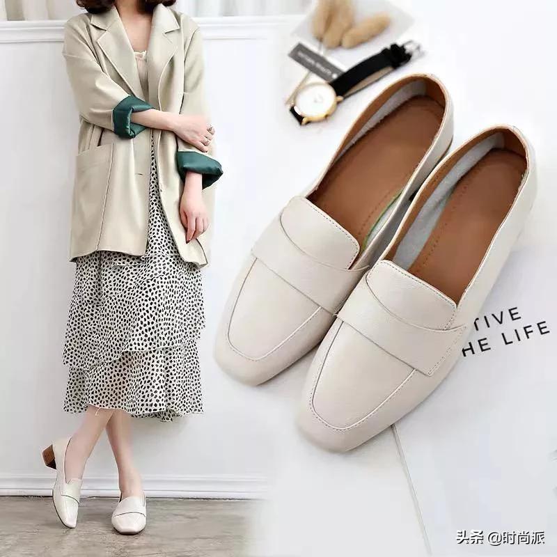 粗跟凉鞋怎么搭配袜子,中跟鞋凉鞋穿搭