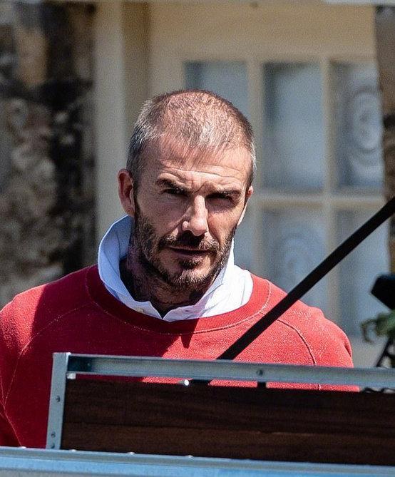 贝克汉姆为什么剃光头都那么帅,男神贝克汉姆