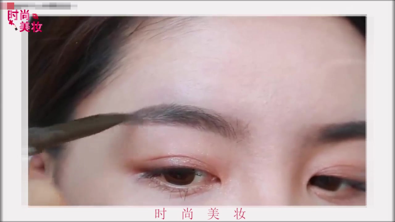 时尚修眉毛,美妆教程初学者修眉