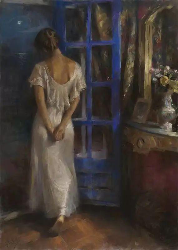 西班牙画家人的肖像图片,西班牙绘画风格作品