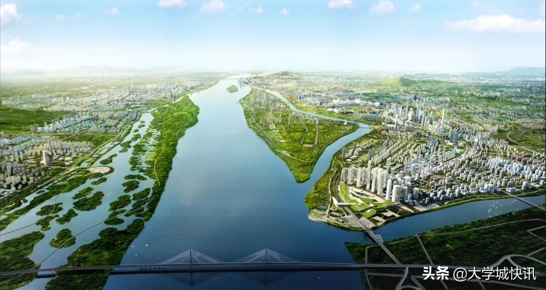 南京河西区块滨江带将越来越美，新城市客厅观景带即将形成
