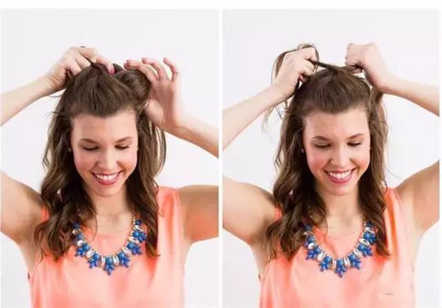 鱼骨辫向内编的编发教程,鱼骨辫的编发教程图解