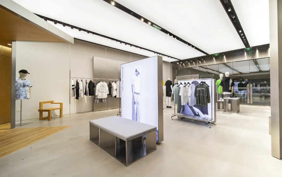 gxg品牌形象陈列,gxg旗下潮牌