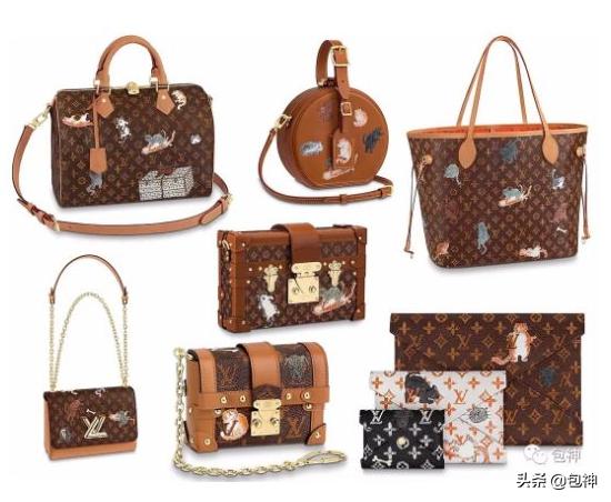 包神二手奢侈品,贴满徽章的包包lv