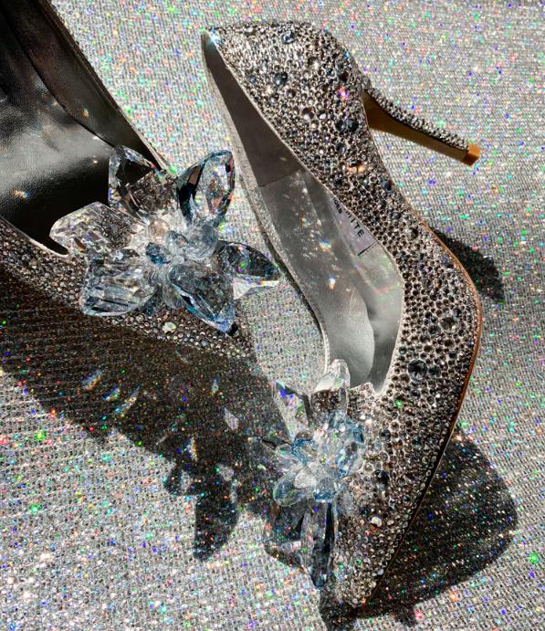 时尚水钻婚鞋,婚鞋施华洛