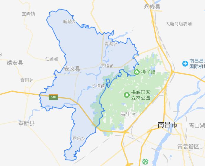 江西省一个县和安徽省一个区，名字正好倒过来！