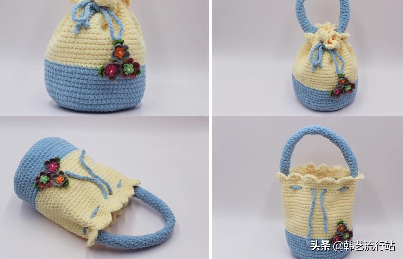 春天手工手提袋,春天手工手提袋创意作品