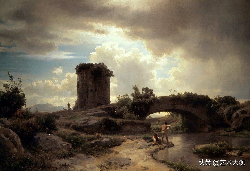 芬兰大师古典风景油画作品欣赏,顶级的欧洲午后阳光风景油画