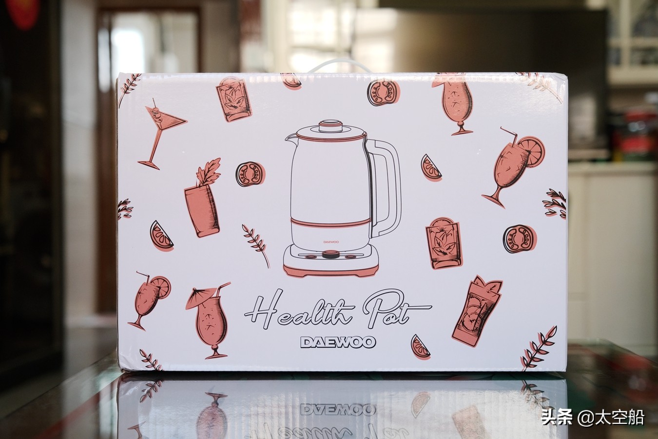 大宇daewoo1.8l多功能恒温养生壶,多功能电煮锅蒸煮煎炒样样精通