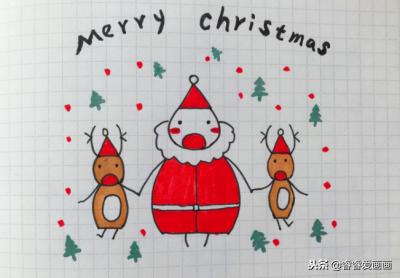 关于圣诞节的图片及简笔画,关于圣诞节的东西简笔画图片