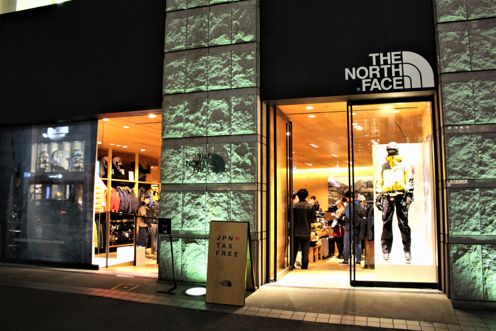 日本购入thenorthface三合一冲锋衣,thenorthface双肩包正品
