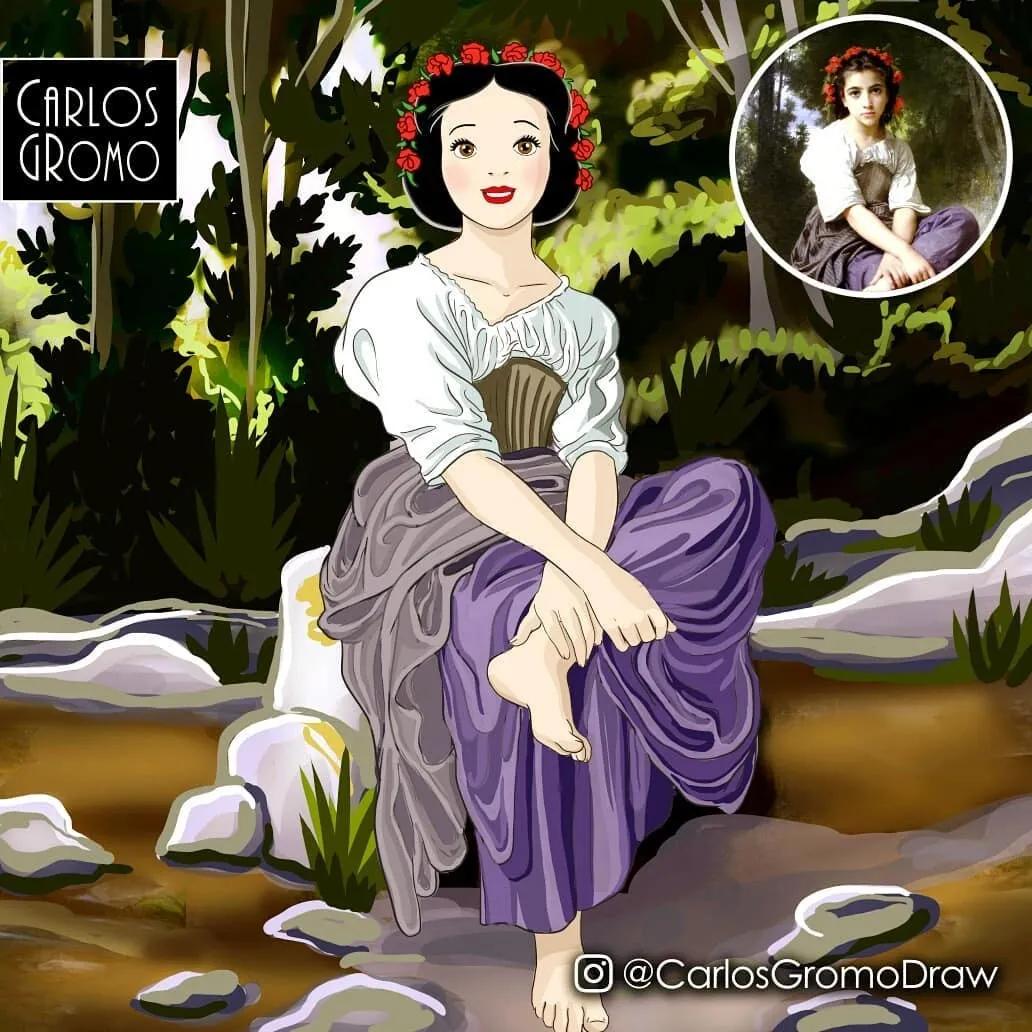 迪士尼名画作品,迪士尼名画