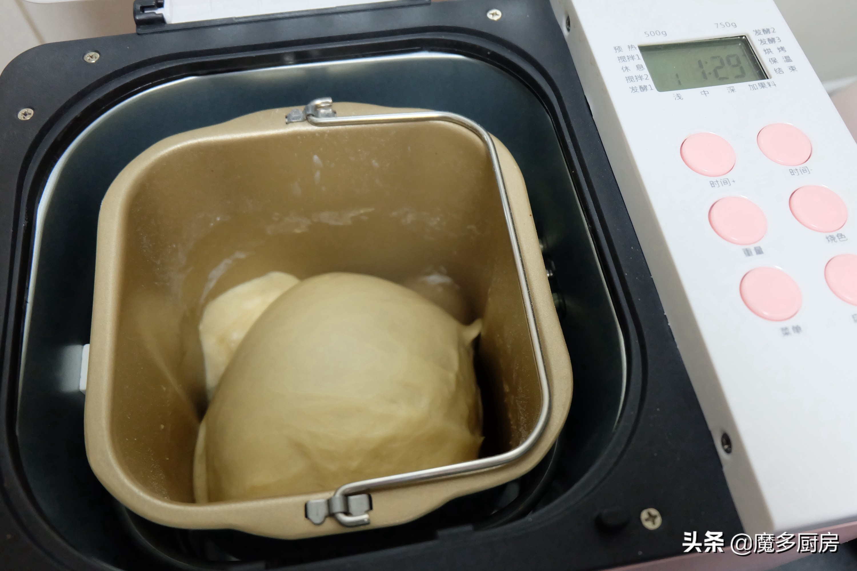 美的面包机低糖面包口味,低糖面包做法面包机