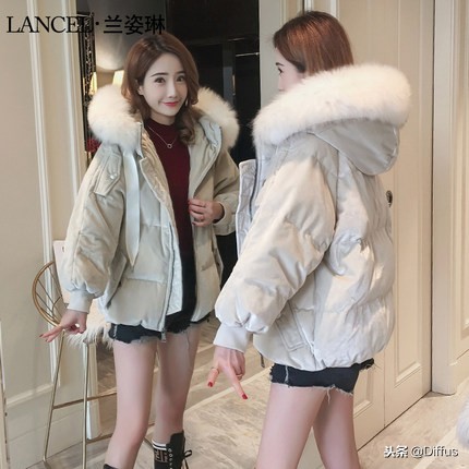 冬天必备一款你中意的羽绒服,羽绒服小仙女必备