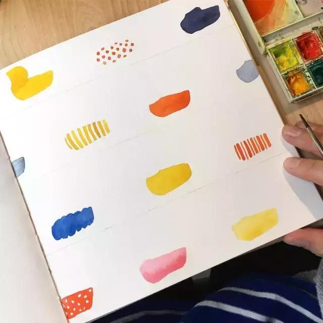 手残党零基础画,纹理画教程初学者