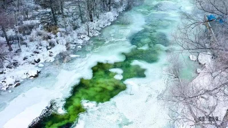 阿尔山有一条“翡翠河”
