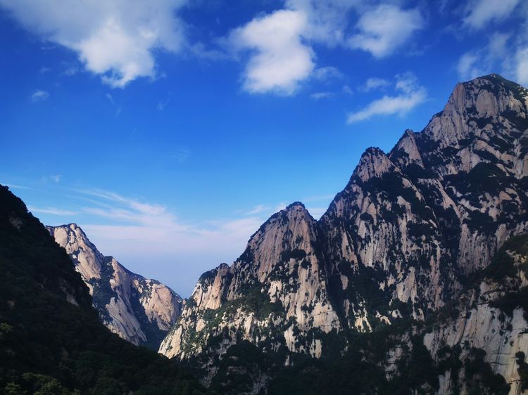 长空栈道登华山,惊心动魄登华山