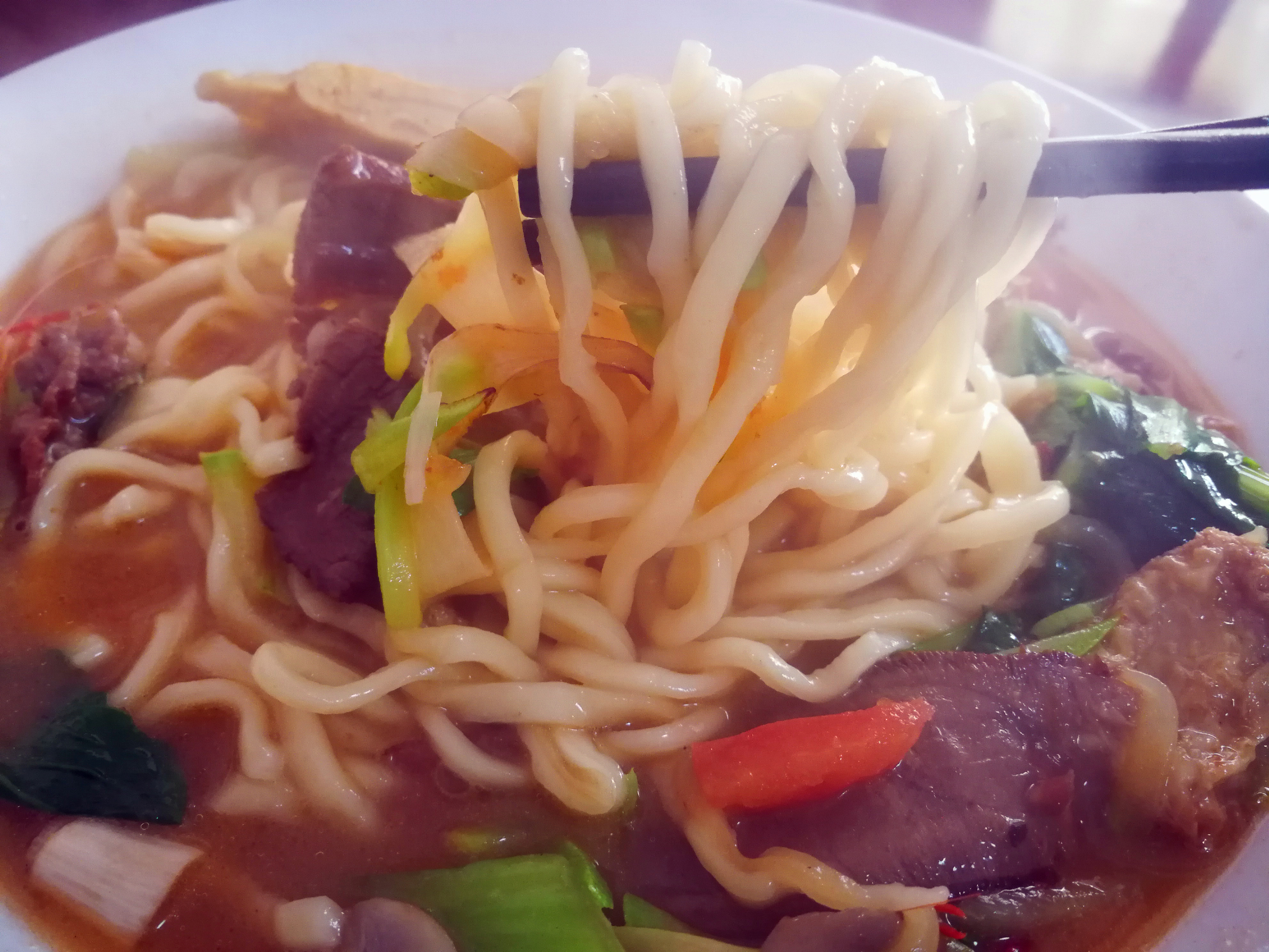 汤鲜面劲配菜多，太仓这家次坞打面除了不太正宗之外没毛病