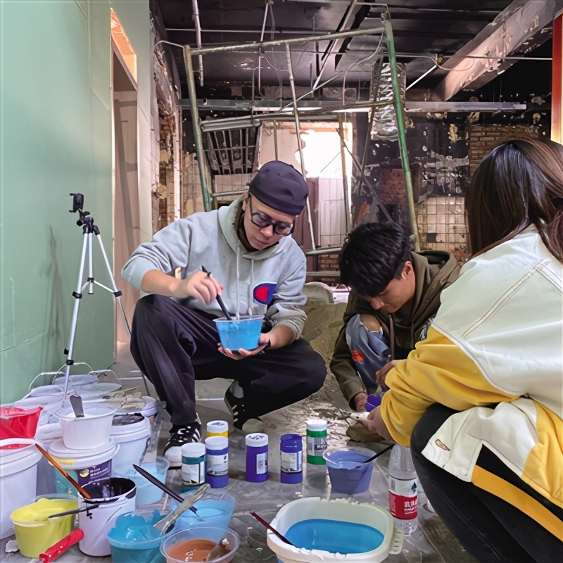 最火壁画背景墙,24年最火的背景墙壁画