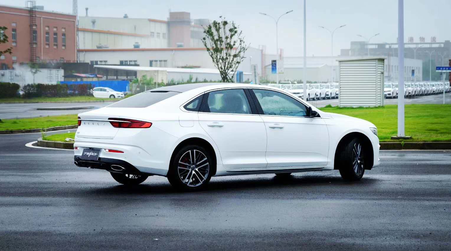 全新吉利preface,曝全新吉利preface