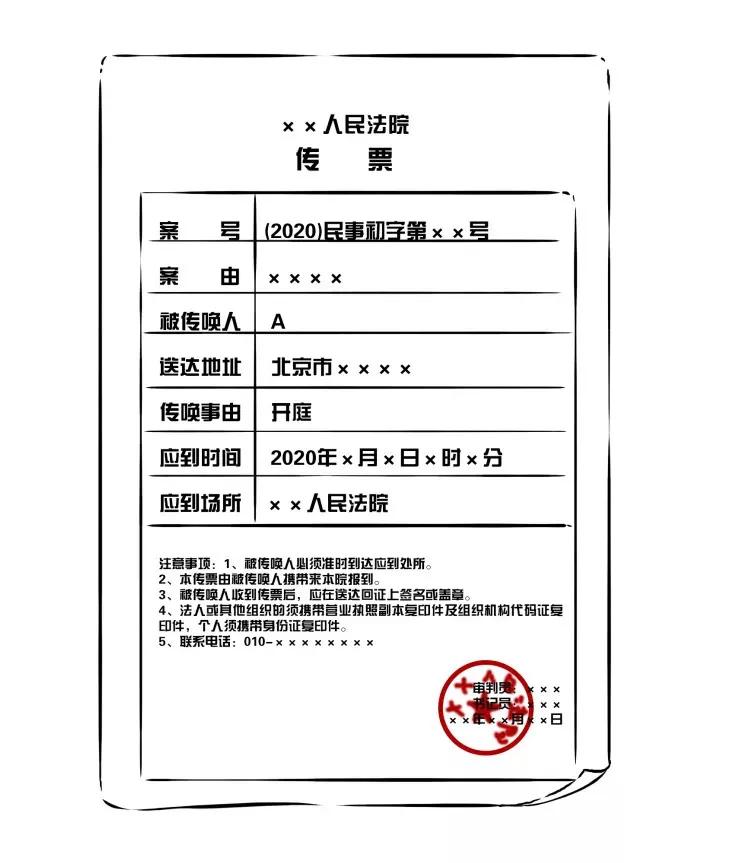 突然收到传票怎么处理,突然接到法院传票怎么办
