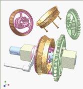 四驱工作原理图3d动图,四驱是怎么运转的原理图
