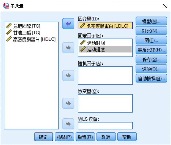 spss自变量与因变量相关分析,spss双因素方差解读