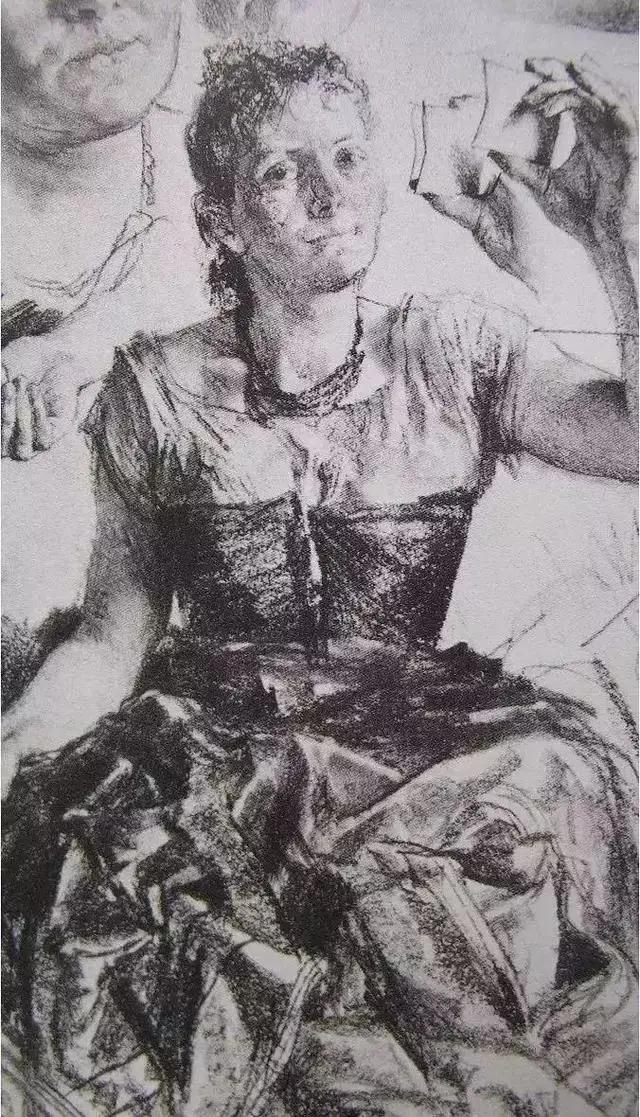 阿道夫门采尔速写作品,门采尔高清速写作品图片