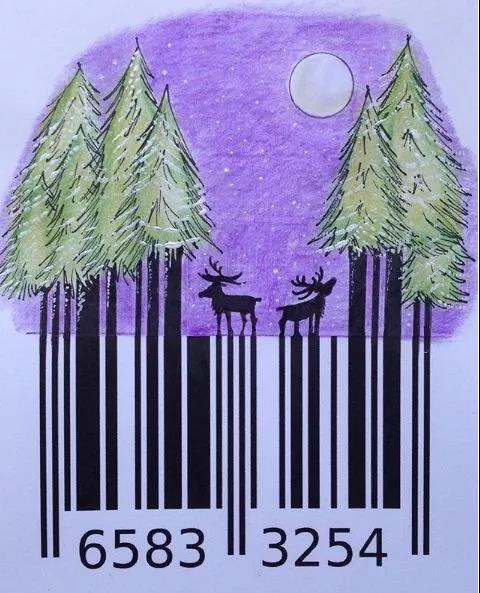 你可以擦掉那滴水，或者顺势用它画点不一样的美丽