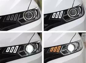 许格改装灯,许格大灯改装