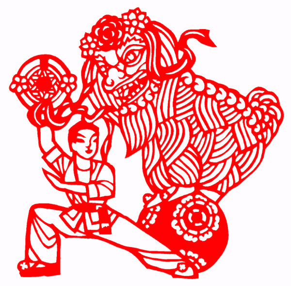 剪纸窗花儿童手工,民俗剪纸图案大全