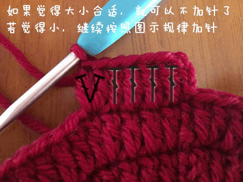 给宝宝钩帽子新年大红色,给宝宝钩太阳帽子