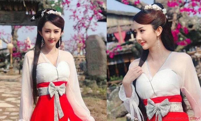 赵奕欢被誉为史上最美校花,早期校花赵奕欢