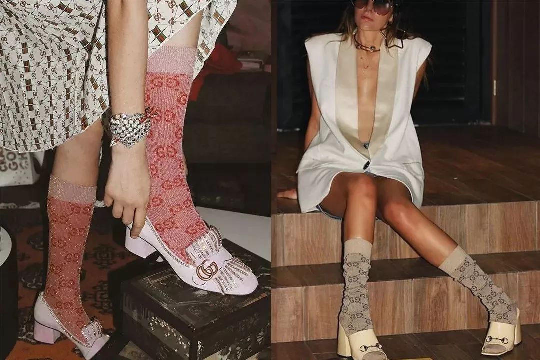 时尚穿搭袜子这样穿时髦又好看,花边袜子怎么穿时髦