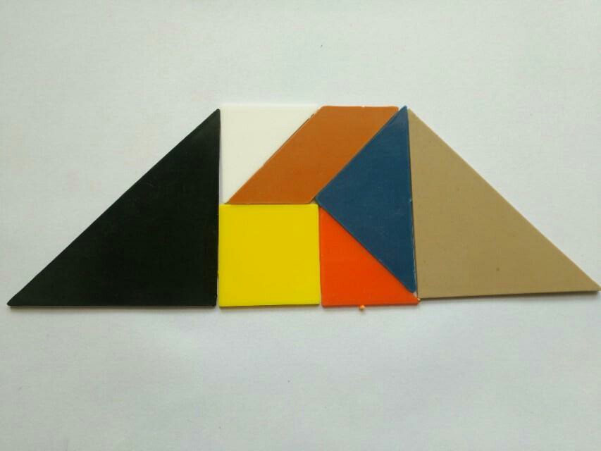 神奇的七巧板,神奇的七巧板魔术