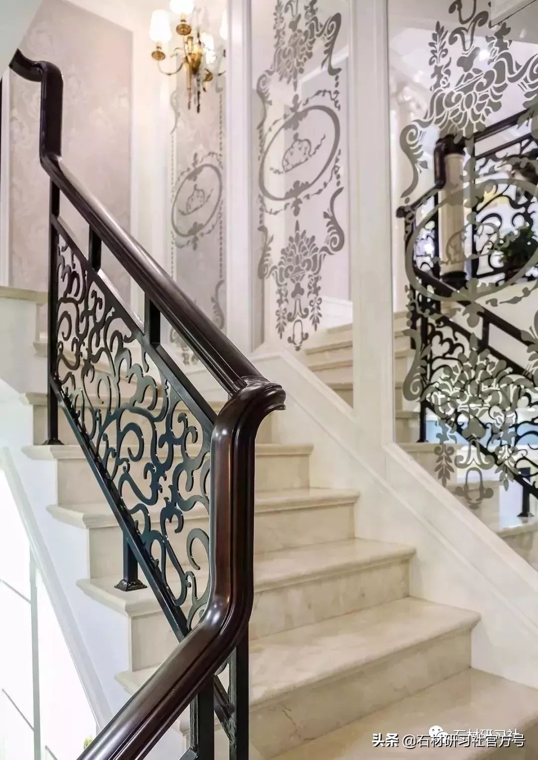 豪宅用的高级天然大理石,别墅铺什么颜色大理石档次最高