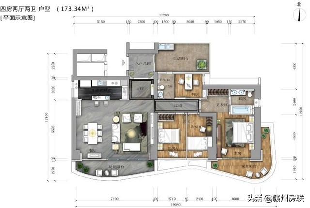 各种户型图片大全,十种户型图解大全