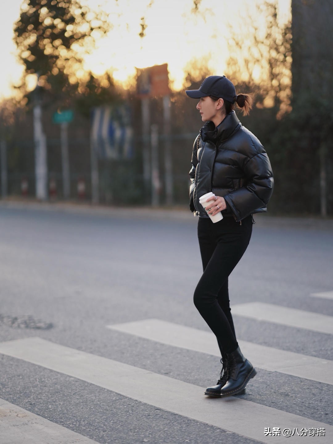 高级羽绒防寒风,冬季复古高级感穿搭羽绒服