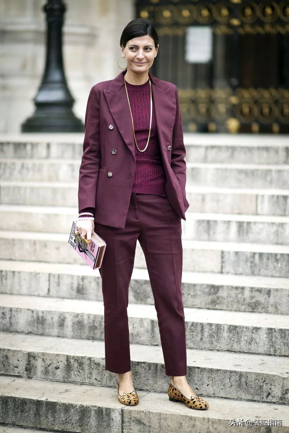 慵懒风毛衣怎么搭项链,秋冬毛衣项链穿搭