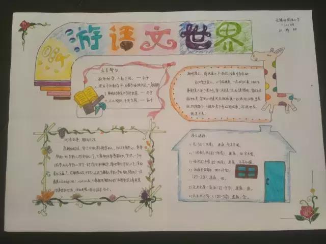 三年级下册语文传统节日的手抄报,三年级下册语文关于读书的手抄报