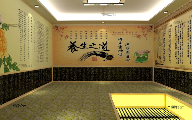 家用纳米汗蒸房装修,家用安然汗蒸房效果图