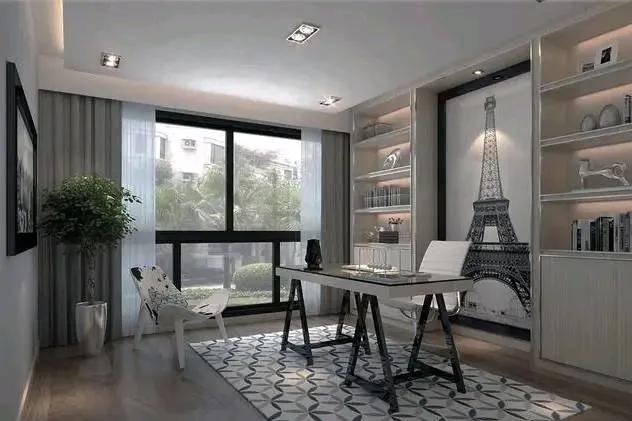 东莞市简约风装修案例,东莞200平米复式装修效果图