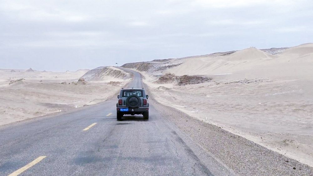 坦克300自驾夜景,坦克300360全景测试