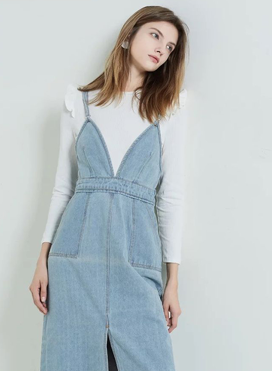 解锁背带裤新穿法街拍,背带裤十六种穿法