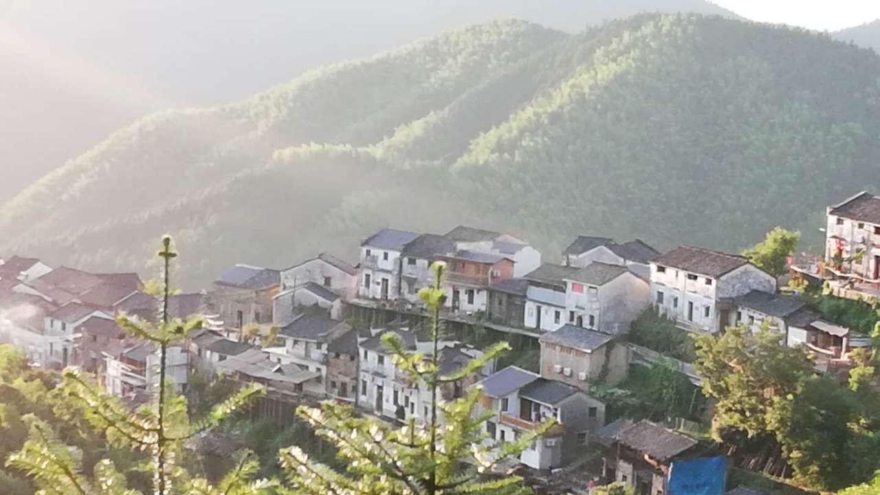 黄山休宁古村,休宁云端村庄