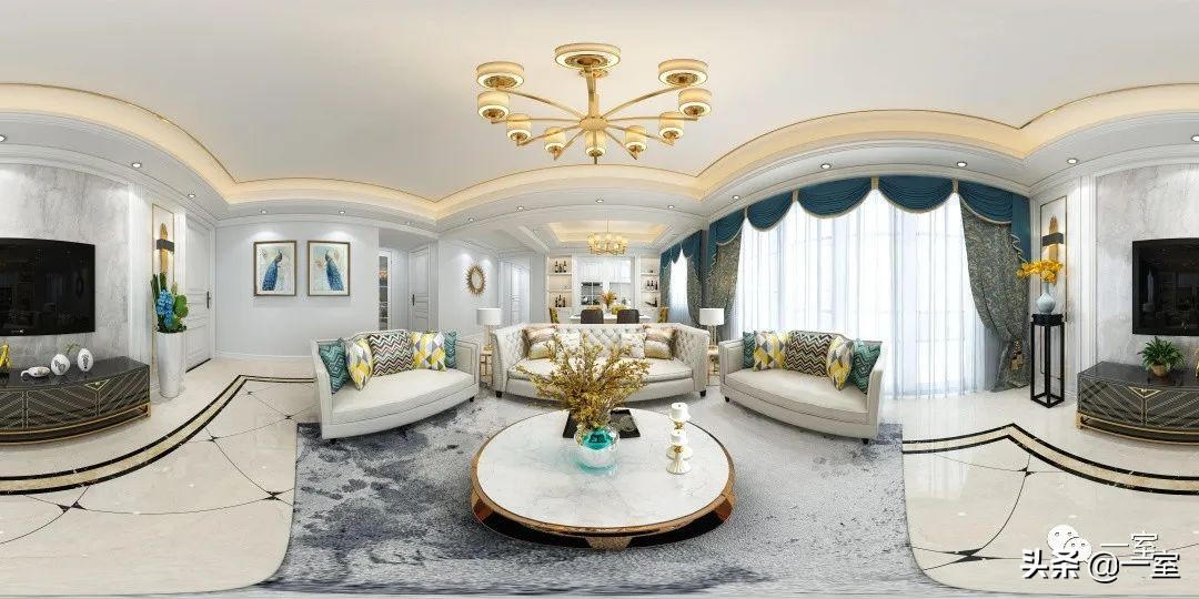 全景效果图最大的,如何出全景效果图